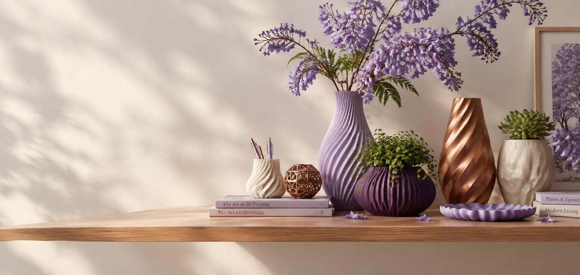 Diseño que florece en 3D